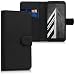 Produktbild kwmobile Hülle für Alcatel 1X - Wallet Case Handy Schutzhülle Kunstleder - Handycover Klapphülle mit Kartenfach und Ständer Schwarz
