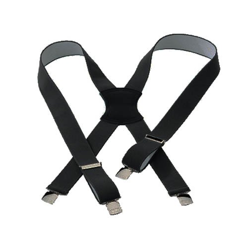 FHB Hosenträger "Achim", STD beziehungsweiße Einheitsgröße, schwarz, 90290-20