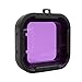 Produktbild Alamor Xiaomi Yi 4K Zubehör Unter Wasser Tauch Linsen Filter Für Xiaomi Yi 2 4K Actioncamera - Lila