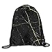 Produktbild HLKPE Rose Gold Black Marble Cute Gym Drawstring Bags Travel Backpack Tote School Rucksack