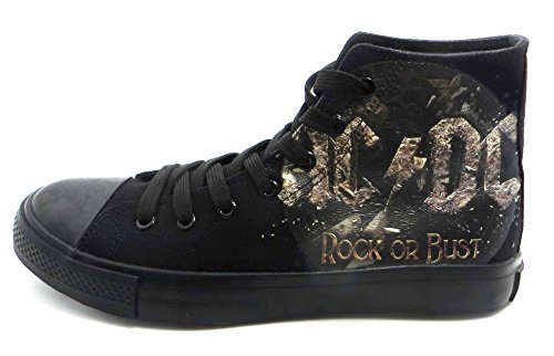 AC/DC Rock Or Bust Sneaker schwarz EU41