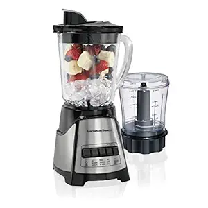 Hamilton Beach 58149 Blender and Chopper (700W, Multicolour)