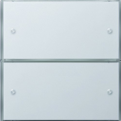 Preisvergleich Produktbild Gira 2252112 Funk Wandsender 2-fach Flächenschalter, reinweiß