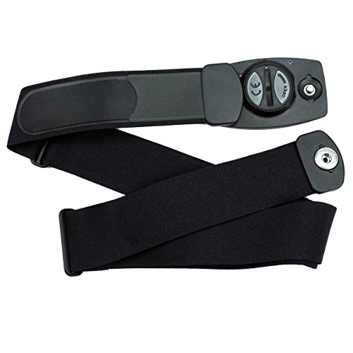 NC-17 Connect HR#4 Brustgurt / Bluetooth 4.0 Pulsgurt mit Sender/ Herzfrequenzmesser BLE 4.0 – IOS – Android – Windows Mobile 8.1 – ANT+ kompatibel / Outdoor-Aktivitäten wie Joggen, Radfahren / einstellbar von XS bis XL / Schwarz - 3