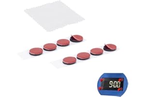 WHFGSOM 8 Stück Klebepad doppelseitige Klebende Pad kompatibel mit Needit Park Lite 1411/Park Lite One Parkscheibe (Klebepunkt, inkl. Reinigungstuch)