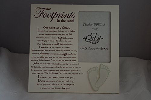 Preisvergleich Produktbild Luxus Spuren im Sand Fotorahmen Bilderrahmen f1593