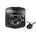 Produktbild PolarLander 1080P Full HD Novatek GT300 Auto Dvr 140 Grad Weitwinkel 2 Objektiv Dual Car Kamera Recorder mit Nachtsicht mit G-Sensor Armaturenbrett