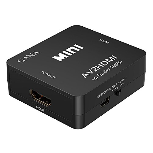 Adaptateur RCA vers HDMI GANA Adaptateur vid o Mini AV vers HDMI compatible avec 1080P avec c ble de charge USB pour PC Portable Xbox PS4 PS3 TV STB VHS Magn toscope Cam ra DVD - Noir reviews Adaptateur RCA vers HDMI GANA Adaptateur vid o Mini AV vers HDMI compatible avec 1080P avec c ble de charge USB pour PC Portable Xbox PS4 PS3 TV STB VHS Magn toscope Cam ra DVD - Noir