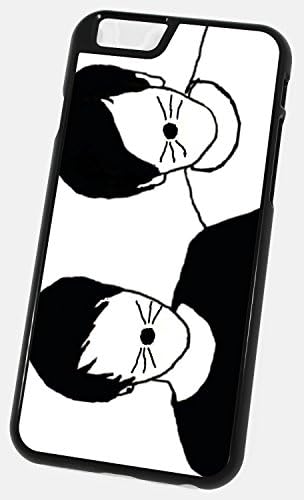 DAN AND PHIL CAT WHISKERS VLOGGERS YOU TUBE PHONE CASE FITS APPLE IPHONE 5C BLACK CASE.