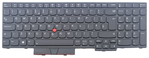 Preisvergleich Produktbild WishingDeals Beleuchtete UK Tastatur für Lenovo IBM ThinkPad P51S T570