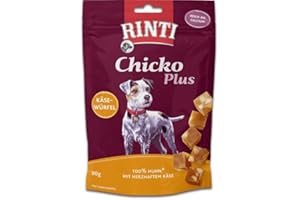 RINTI Extra Chicko Plus KÄSEWÜRFEL mit Huhn für Hunde - 1 x 80g