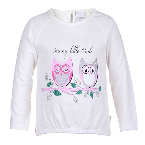 Baby Mini Girls Shirt, white, size 74, 9 months