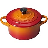 Le Creuset - Mini Cocotte de gres, 0.25 L, color volcanico