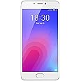 Meizu M6 Hybrid Dual SIM 4G 32GB Silver, White - Smartphones (13.2 cm (5.2"), 32 GB, 13 MP, Flyme OS, 6.0 + Android 7.0 (Noug
