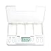 Produktbild TinkSky 4 Cell Multi Timer Alarm-Electronic Tablet Tabletten Erinnerung Medizinbox/Organizer (Weiß)