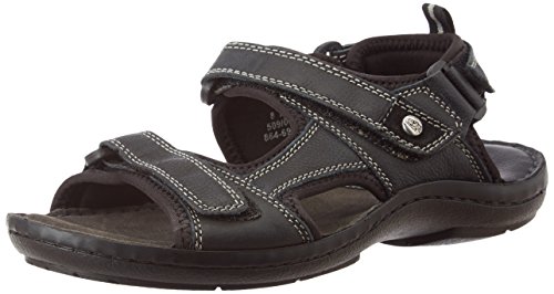 hush puppies men's leather athletic & outdoor sandals