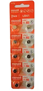 LR41 AG3 LR736 392 392a 192 SR41 Button Coin Cell Battery - Pack of 10