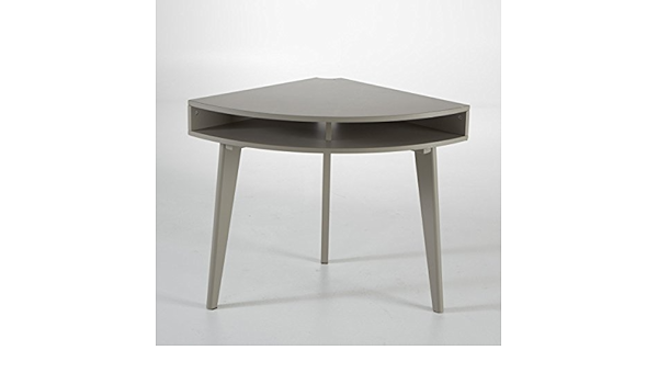 La Redoute Interieurs Bureau Console D Angle Grimsby Unique Gris Clair Ral 7035 Amazon Fr Cuisine Maison