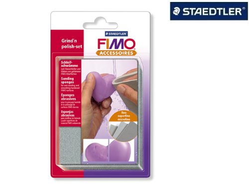 STAEDTLER FIMO Soft STARTER Komplett-Sparset 20 tlg. + BONUS Modelliermasse & Effektform - 3