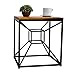 Produktbild Laptopständer DD Beistelltisch, Eiserne Seite, Wohnzimmerecke Kleiner Couchtisch, Nachttisch, 13.5"x15 -Werkbank (Farbe : Holz)