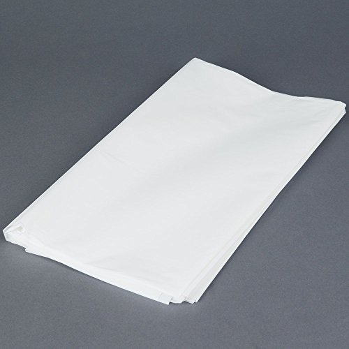 Amscan International Tischdecke, Kunststoff, rechteckig,, Frosty White - 3