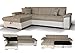 Produktbild Polstermöbel Aquilino mit Staukasten und Bettfunktion – Abmessungen: 295 x 168 cm (L x B) - Ottomane: Rechts
