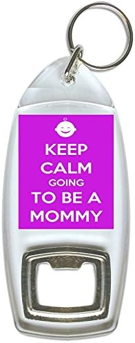 Keep Calm Going To Be A Mommy - Bottle Opener Keyring