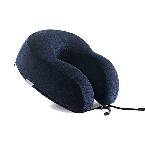 CLS Almohada Cervical en Forma de U para Proteger el Cuello en Forma de U para Viajes, conducción, sentada y Almohada para Dormir