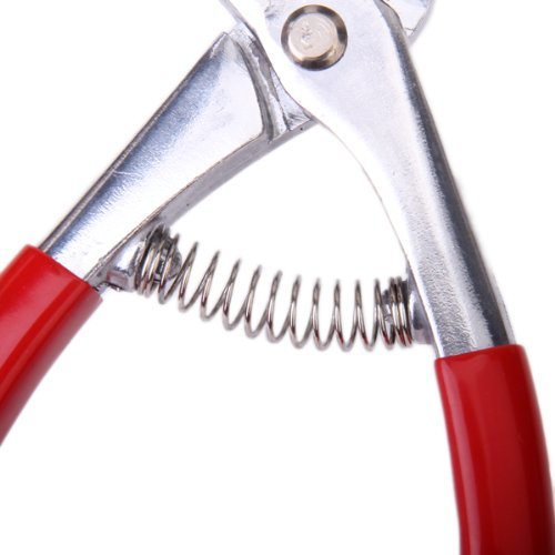 SODIAL (R) Aluminiumlegierung-Leinwand Stretching Zange rot Schaft mit Spring - 7