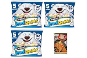 KITCHEN FELLA Iced Gems Mini Biscuits x15 Mini Bags (within x3 larger bags)