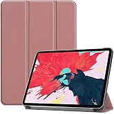 Aksesuarcim Apple iPad Mini 2021 (6.Nesil) ile Uyumlu Kılıf 2 Farklı Stand Olabilen Arka Kısım Şeffaf Sert Silikon İnce Hafif