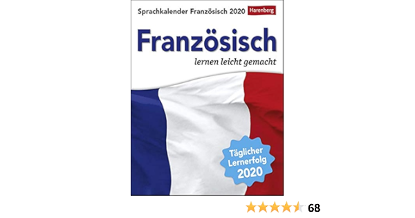 Sprachkalender Franz�sisch Sprachkalender. Tischkalender 2020