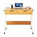 Produktbild LJHA Desktop-Computer-Schreibtisch, Multifunktions-Schreibtisch mit Schubladen, einfacher, moderner Studentenschreibtisch Tabelle (Farbe : Walnut color, größe : 120 * 48 * 73.5cm)