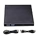 Produktbild iUcar Portable Plug & Play External Drive USB 2.1 Burner DVD Reader ROM CD Writer Black