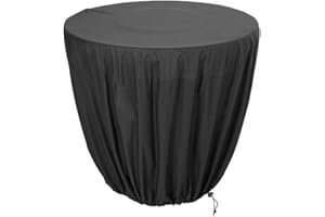 BDKMMS Fountain Cover, 210D Oxford Bird Bath Cover with Windproof Drawstring Waterproof Statue Protective Cover for Outdoor & Indoor All Season Use