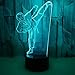 Produktbild Nachtlicht 3D7 Farben Ändern Touch Und Fernbedienung Taekwondo 3D Illusion Acryl Touch Lampe Schlaf Lampe Weihnachten Kind Geschenk Usb