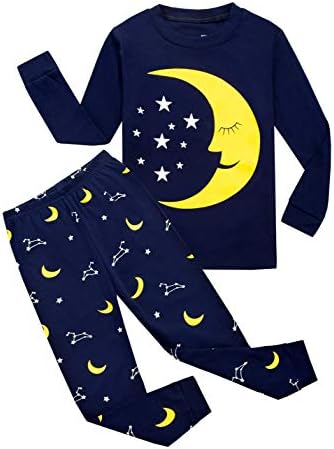 Boys Girls Christmas Pyjamas Set Kids Xmas Pjs Sleepwear Toddler Santa Clothes Unisex Winter Nightwear
