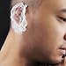 Disposable Shower Ear Covers Water Protector Pack of Approx.100Pcs Clear