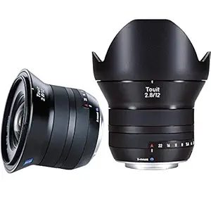 Zeiss Touit 2.8/12 Wide-Angle Camera Lens for Fujifilm X-Mount Mirrorless Cameras, Black, (000000-2030-527)