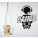 Produktbild lanlanhone-127 Wandaufkleber Jungen Gaming Gamer Freude Aufkleber Video Computer Spiel Vinyl Aufkleber Kinderzimmer Dekoration
