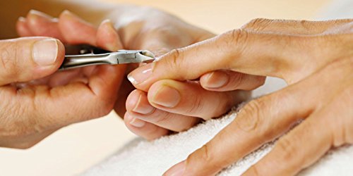 Professionelles Tragbares Maniküre Set. Von AsaVea für Männer/Frauen mit Edelstahlequipment, 12 Stück, inclusive 3 verschiedene Nagelknipser, Nagelschere, Augenbrauen Pinzette, Nagelhaututensilien, sowie Ohrenpflücker. Auch nutzbar für Pediküre. - 8