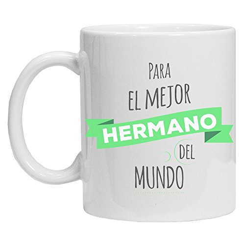 Taza Mejor Hermano del Mundo| ¡NUEVO!