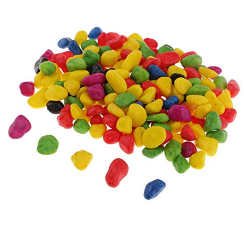 P Prettyia 300g DIY Crafts Sea Glass Stones Colored for beach wedding themes, nautical themed parties, shell crafts, decor a wreath for any home decor project