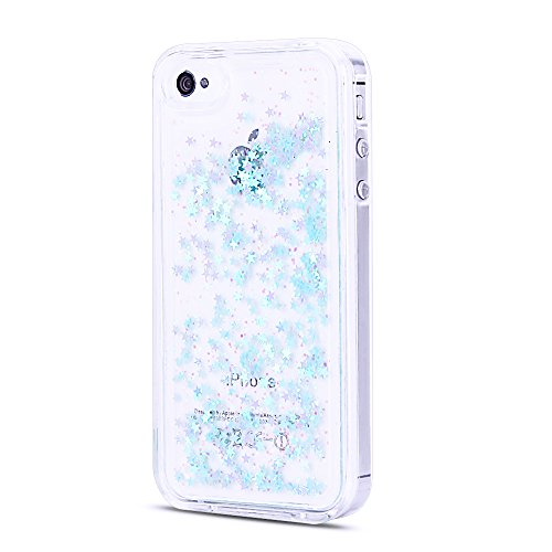 Funda iPhone 4S Anfire Carcasa iPhone 4 Glitter Silicona L quido Arenas Movedizas para iPhone 4 4S Bling Brillo Estrellas TPU Case Transparente Flotante Moviendo Lentejuela Cubierta Caja Sparkle Claro Cristal Protectora Caso Anti-rasgu os Choque Absorci n Bumper Cover Moda Tapa - Rosado azul reviews Funda iPhone 4S Anfire Carcasa iPhone 4 Glitter Silicona L quido Arenas Movedizas para iPhone 4 4S Bling Brillo Estrellas TPU Case Transparente Flotante Moviendo Lentejuela Cubierta Caja Sparkle Claro Cristal Protectora Caso Anti-rasgu os Choque Absorci n Bumper Cover Moda Tapa - Rosado azul