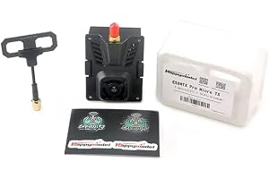SPARKHOBBY ES24TX Pro Micro TX ExpressLRS ELRS 2. 1000mW för HappyModel sändarmodul med kylfläkt/RGB LED-modul för fjärrkon