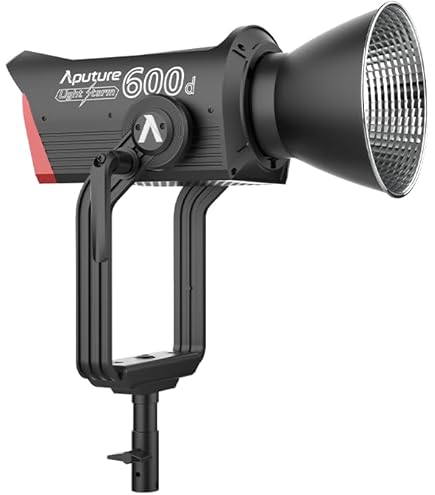Aputure F10 Fresnel-Zoomobjektiv Für LS 600d/Pro, 300d II, 120d II – 10" Bowens Mount, 15°-45° Variabler Winkel