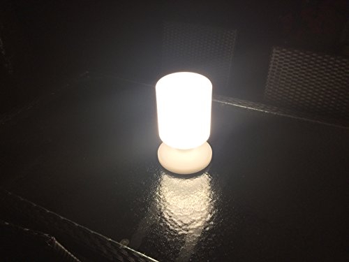Ranex 5000.472 LED Akku Tischlampe/ Tischleuchte, spritzwassergeschützt, 2 Helligkeitsstufen - 9