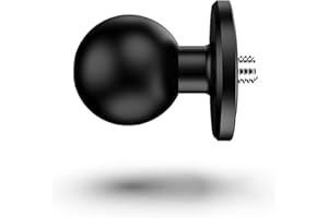 HYT TECH Sfera da 1 pollice con viti da 1/4 "compatibile con supporto per sfera RAM/IMESTOU (R14) *1