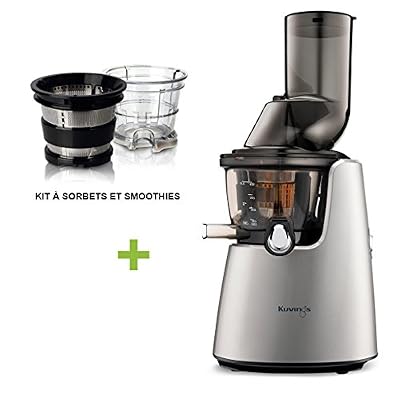 Kuvings Pack promo Kuvings C9500 Gris + Kit à smoothies et sorbets - Extracteur De Jus Vertical