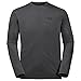 Produktbild JACK WOLFSKIN Herren Base Layer CROSSTRAIL LONGSLEEVE MEN, dark steel, M, 1805991-6032003